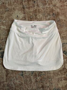 Under Armour White Tennis Skirt